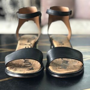Sam Edelman Shoes - Sam Edelman, Teri, Low Heel Strap Sandal Blk 8.5 Sam Edelman Shoes - Sam Edelman, Teri, Low Heel Strap Sandal Blk 8.5